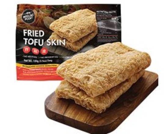 Order Fried Tofu Skin (dried, 100g) food online from Boiling Point store, Irvine on bringmethat.com