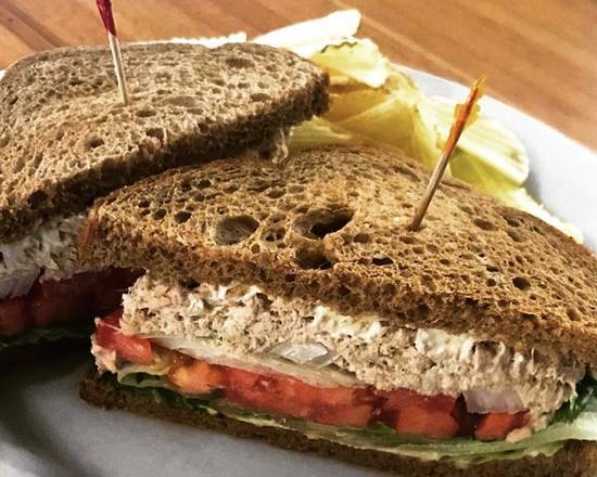 Order Tuna Fish Sandwich food online from Zachary's Restaurant store, Cape Canaveral on bringmethat.com