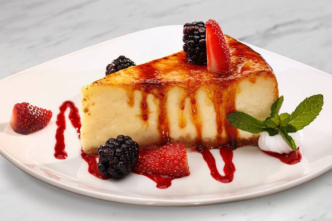 Order Creme Brulée Cheesecake food online from Firebirds Wood Fired Grill store, Collegeville on bringmethat.com