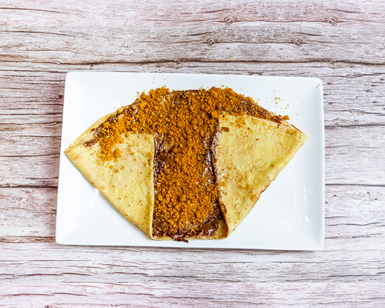 Crêpe Nutella et spéculoos