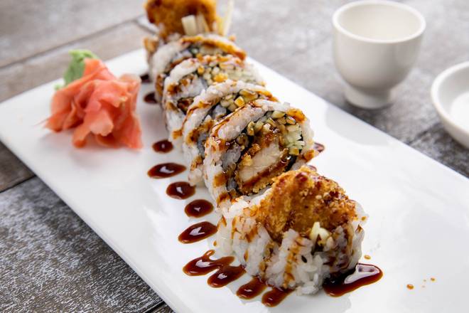 Order Chicken Tempura Roll food online from Bamboo Asian Cuisine store, Ocoee on bringmethat.com