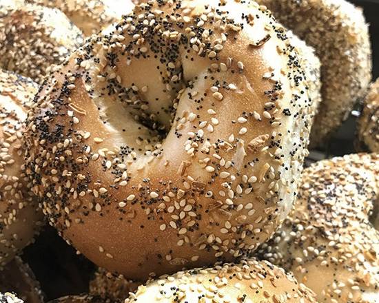 Order Everything Bagel food online from Liberty Bagels store, Queens on bringmethat.com