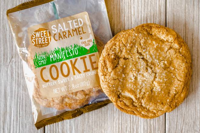 Order Salted Caramel Cookie food online from Ike Love & Sandwiches store, Hayward on bringmethat.com