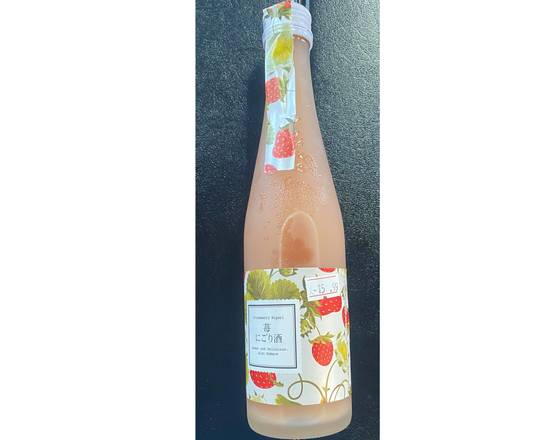 Order Homare Strawberry Nigori, 300mL sake (8.0% ABV) food online from Bangkok Fusion Café store, Saint Petersburg on bringmethat.com