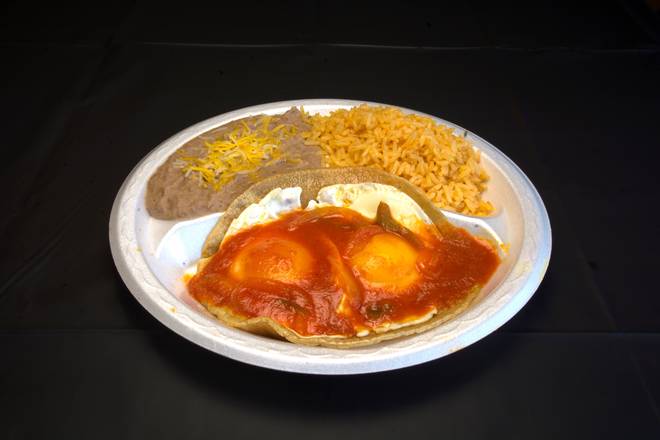 Order Huevos Rancheros food online from Serranos Mexican Food store, Encinitas on bringmethat.com