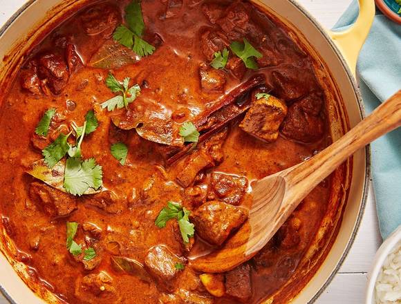 Order Lamb Roganjosh food online from Desi Chops store, Chicago on bringmethat.com
