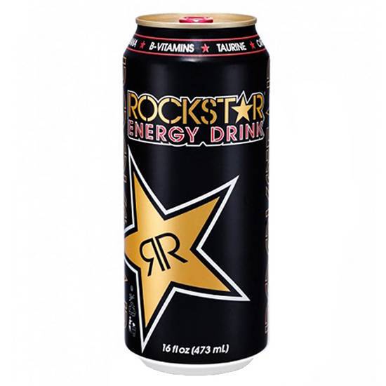 Order Rockstar Energy Drink Can (16 oz) food online from Gilligan Retail store, Prescott on bringmethat.com