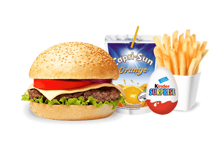 Menu enfant cheese