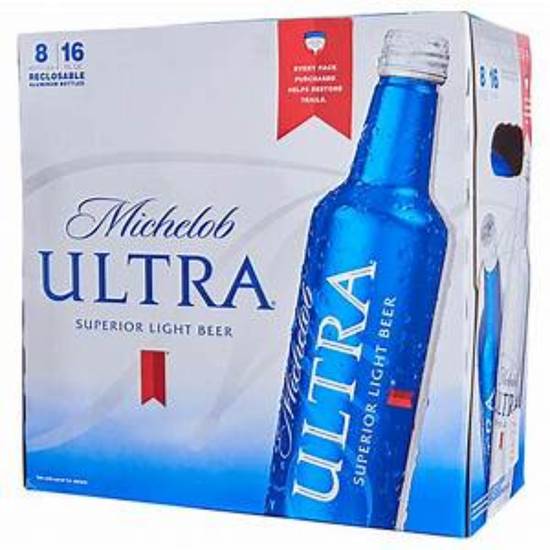 Order MICHELOB ULTRA 8-16OZALMBTL food online from Rocky Liquor store, Claremont on bringmethat.com
