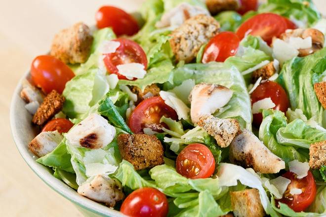 Order MAD CAESAR SALAD  food online from Mad Greens store, Aurora on bringmethat.com