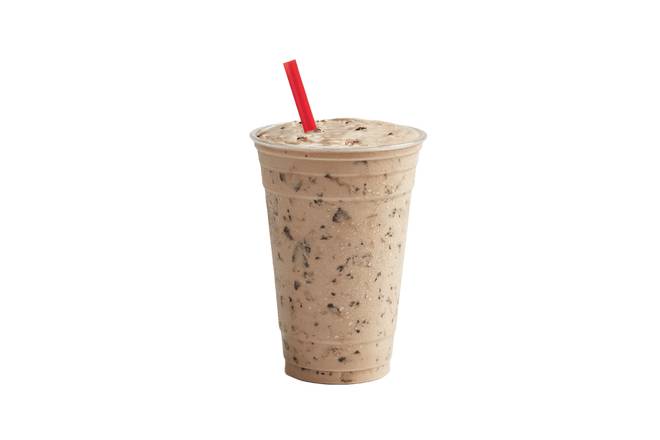 Order OREO Cookie Chocolate Shake food online from Wienerschnitzel store, Yucaipa on bringmethat.com