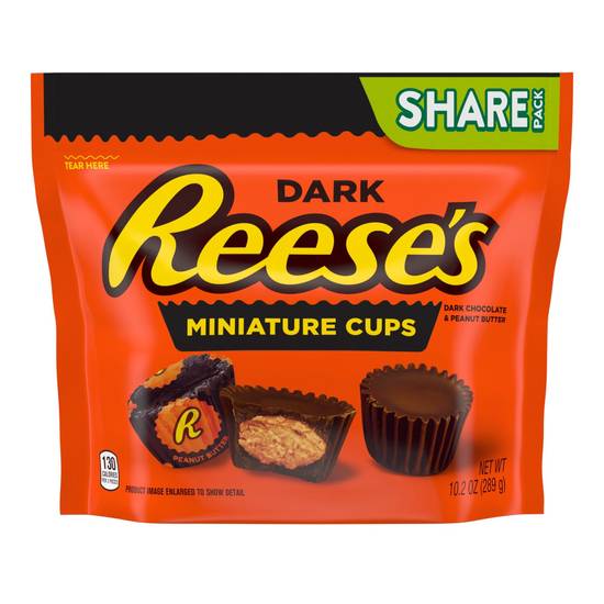 Order Reese's Miniatures Dark Chocolate Peanut Butter Cups food online from Cvs store, LINCOLN on bringmethat.com
