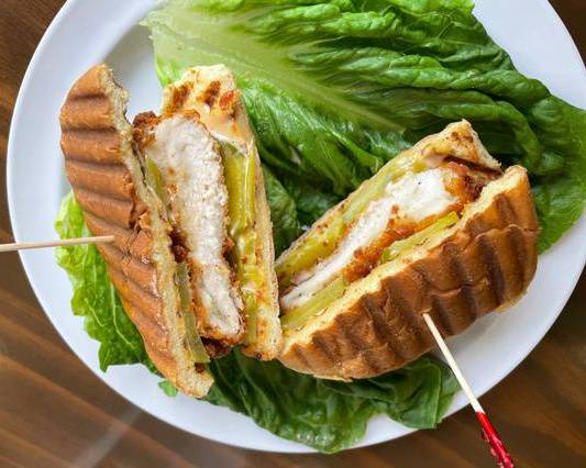Order Spicy Chicken Sandwich food online from Perks Coffee & Cafe store, Metairie on bringmethat.com