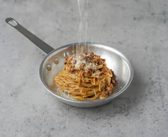 Order Spaghetti Carbonara food online from Pummarola store, Coral Gables on bringmethat.com