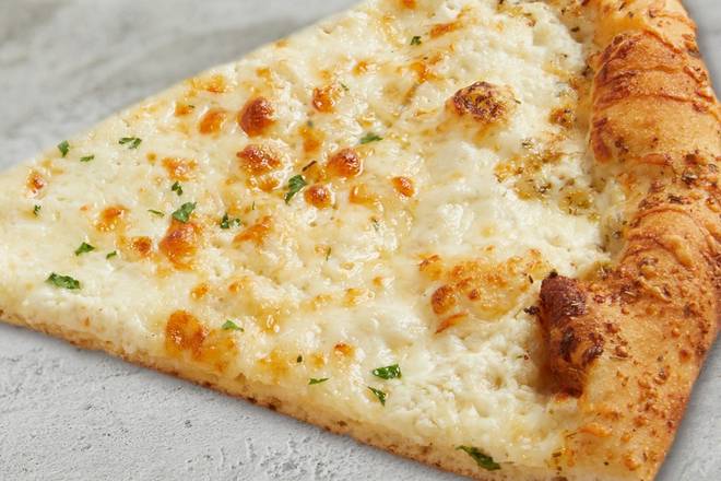 Order NY 4-Cheese White Slice food online from Sbarro store, San Rafael on bringmethat.com