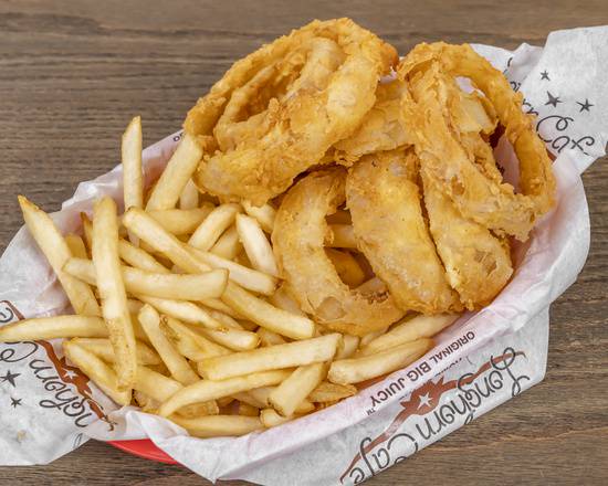 Order Half and Half food online from Longhorn Cafe store, San Antonio on bringmethat.com