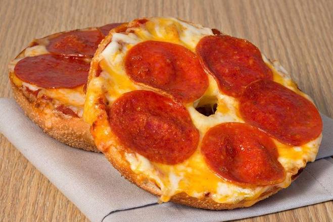 Order Pepperoni Pizza Bagel food online from Einstein Bros Bagels store, Palm Harbor on bringmethat.com