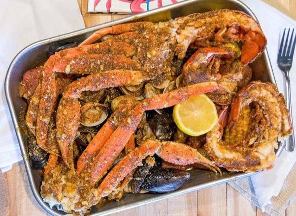 Order Seafood Trio (No Substitution) food online from Hungry Crab Juicy Seafood store, Largo on bringmethat.com