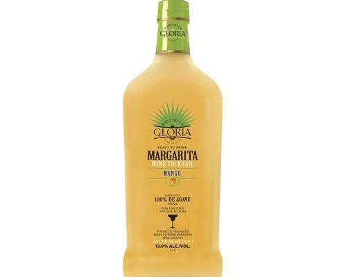 Order Rancho Gloria Mango Margarita, 1.75L ready to drink (13.9% ABV) food online from Woodbury Wine & Spirits store, ORLANDO on bringmethat.com