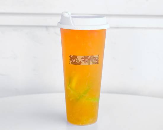 Order Superfruit Four Season Oolong Tea (700 ml) (24 oz) (超级水果四季春) food online from Möge Tee South Miami store, South Miami on bringmethat.com