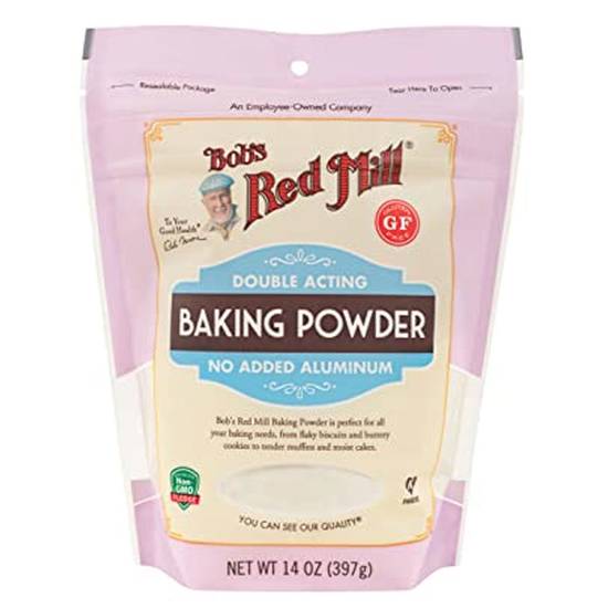 Order Bob's Red Mill Double Acting Baking Powder 14oz food online from Everyday Needs by Gopuff store, Stockton on bringmethat.com