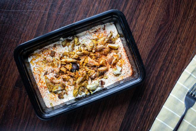 Order Hummus on Chicken food online from Austin Habibi store, Austin on bringmethat.com