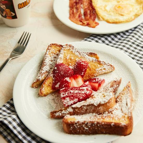 Order French Toast Combo food online from Vivian Millennium Cafe store, Studio City on bringmethat.com