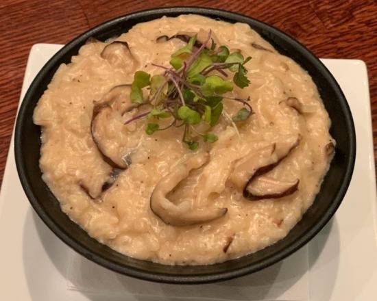 Order Mushroom Risotto food online from Happy Wine in the Grove store, Miami on bringmethat.com
