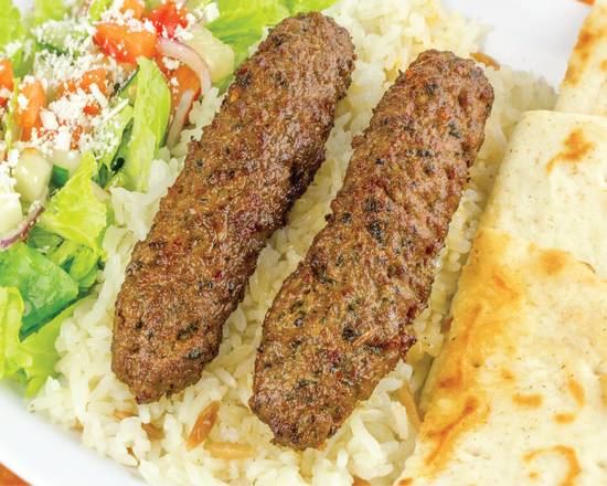 Order Kofte Beef Kebab food online from Dlara Mediterranean Grill store, Auburn on bringmethat.com