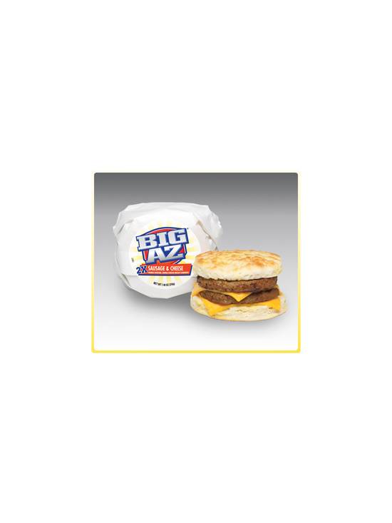 Order 2X Sausage Cheese Biscuit BIG AZ food online from Chevron Extramile store, W Sacramento on bringmethat.com
