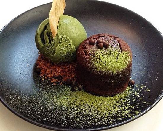 Order Lava Chocolate Cake ⭐️ food online from Red basil thai kitchen store, Long Island City on bringmethat.com