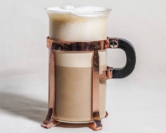 Order Cafe Au Lait (Latte) food online from Zinneken Belgian Waffles store, Glastonbury on bringmethat.com