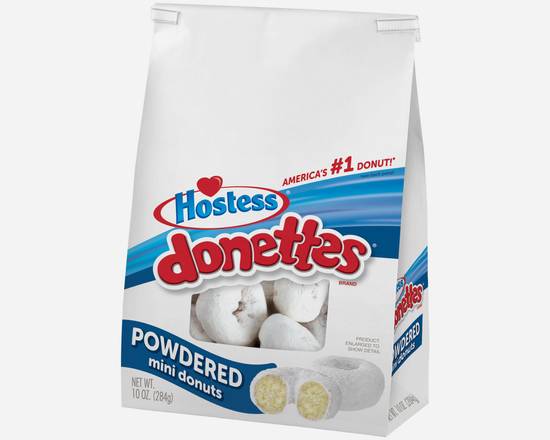 Order Hostess Donettes Powdered Mini Donuts 20 Count food online from Fresko Market store, Miami on bringmethat.com