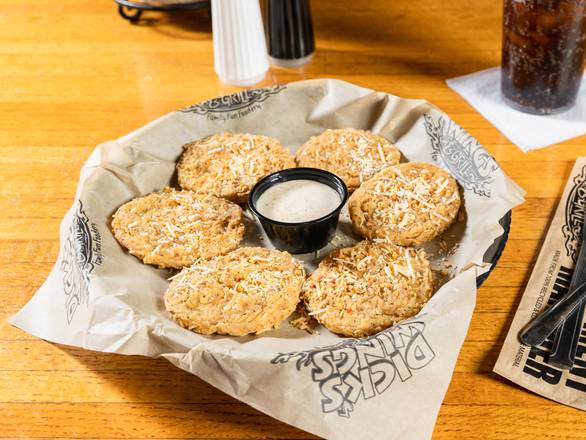 Order Fried Green Tomatoes food online from Dick Wings store, Ponte Vedra Beach on bringmethat.com