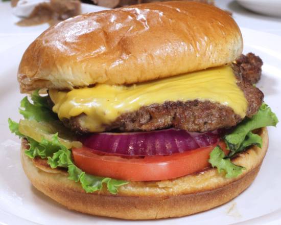Order Cheeseburger food online from Koko's Mediterranean Grille store, Chicago on bringmethat.com