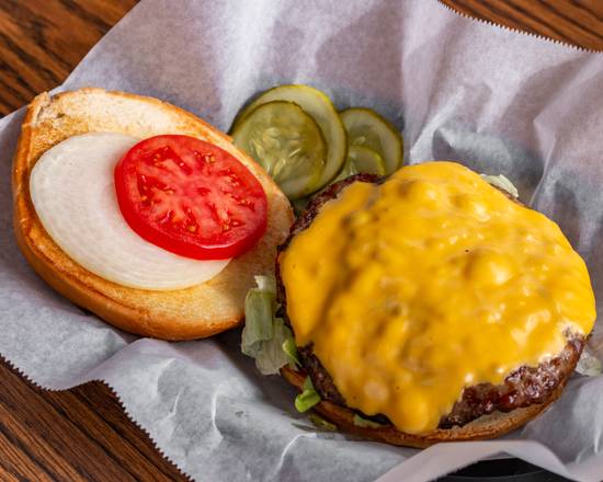 Order Single Cheeseburger food online from Major Goolsby's store, Milwaukee on bringmethat.com