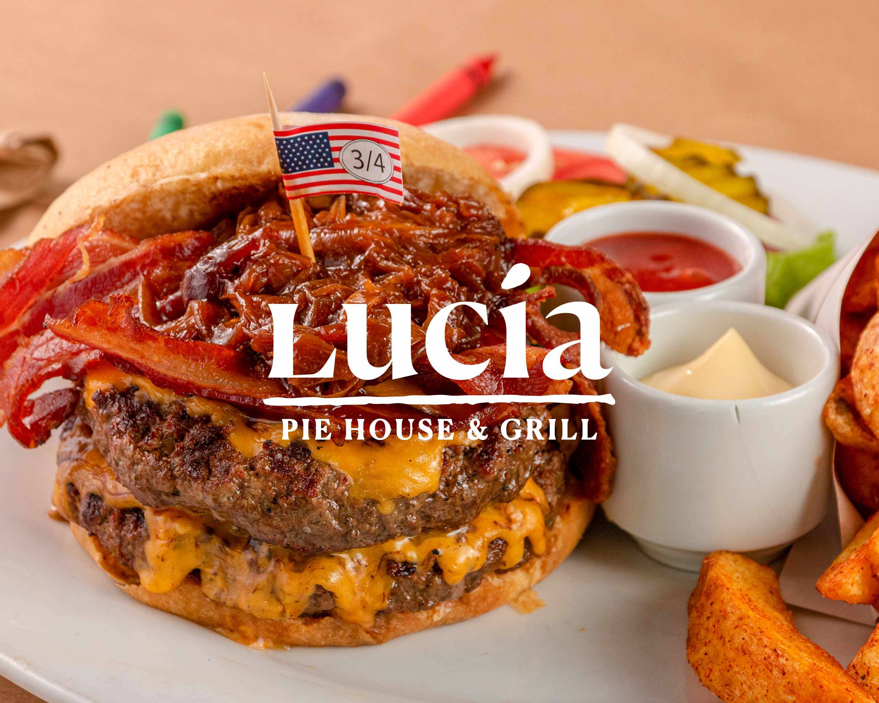 Lucia Pie House & Grill (Luxemburgo) a domicilio en Quito Menú y