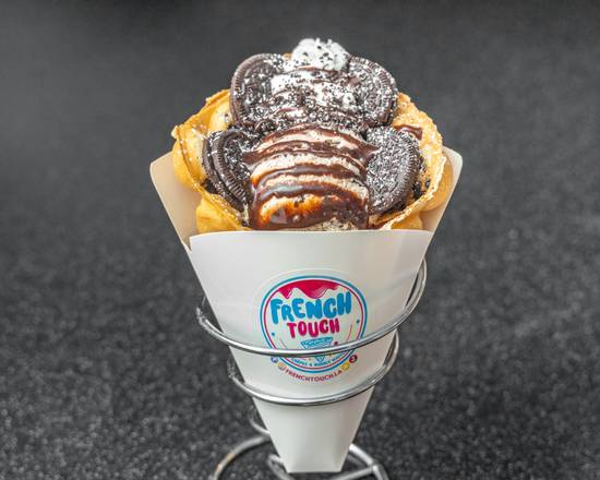 Order Oreo Lover Bubble Waffle food online from French Touch store, Los Angeles County on bringmethat.com