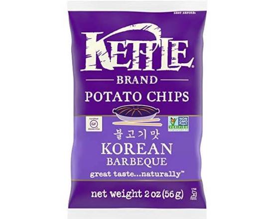 Order Kettle Korean BBQ Potato Chips - 2oz food online from Trumbull Super Stop store, Trumbull on bringmethat.com