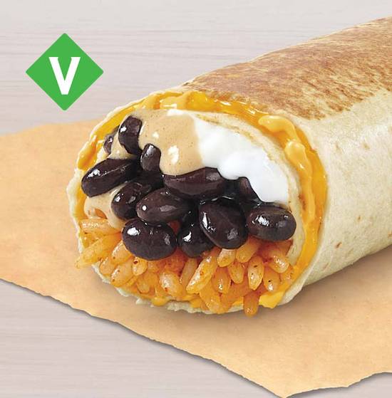 Order Black Bean Quesarito food online from Taco Bell store, Mitchell on bringmethat.com