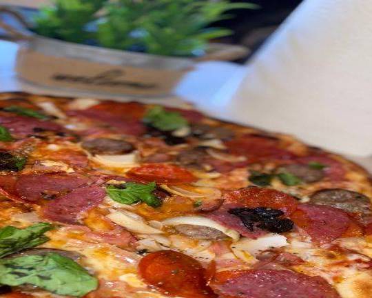 Order Meat Lover Pizza (12") food online from Micha Pizza store, Miami on bringmethat.com