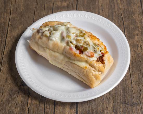 Order Cheesy Beef Sandwich food online from Tre Amici Pizza store, Palatine on bringmethat.com