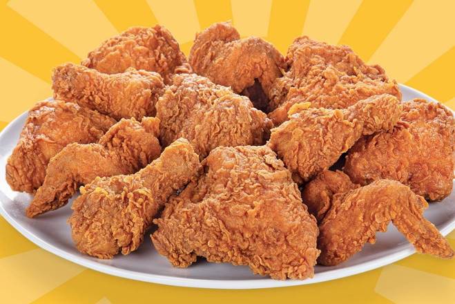 Order 12 Pieces Krispy Chicken food online from Krispy Krunchy Chicken store, San Diego on bringmethat.com