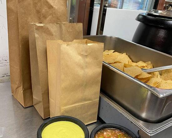 Order Chips with sauce food online from Taqueria Puro Jalisco store, Pasadena on bringmethat.com