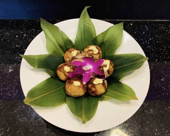 Order Takoyaki (6 pcs) food online from Mika Sushi II store, Westminster on bringmethat.com