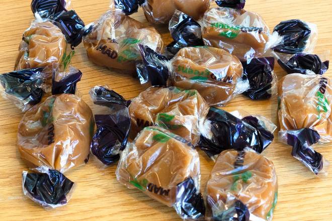 Order 10 SEA SALT CARAMELS - VEG food online from Mad Greens store, Aurora on bringmethat.com