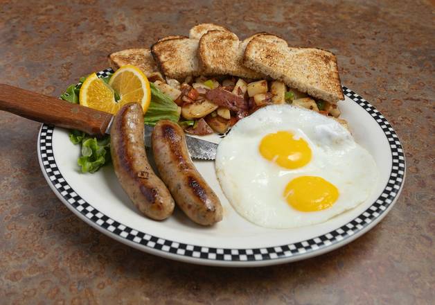 Order Chicken Sausage Link & Eggs food online from Black Bear Diner store, Rohnert Park on bringmethat.com