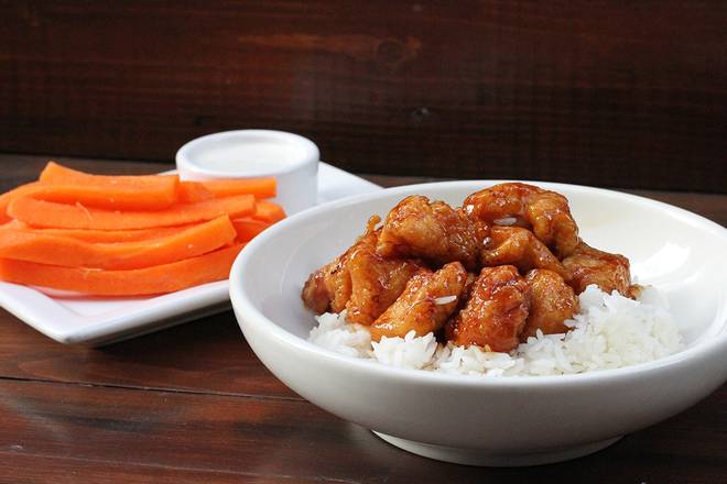 Order Chicken Teriyaki & Steamed Rice food online from Lazy Dog Restaurant & Bar store, Boca Raton on bringmethat.com