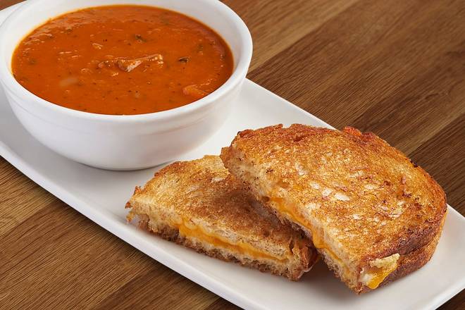 Order Grilled Cheese + Tomato Basil Soup food online from Silver store, Bethesda on bringmethat.com