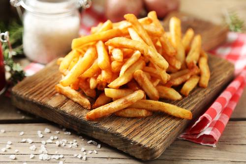 Order Sweet Potatoe Fries (炸薯条) food online from Burger Now store, Cherry Hill on bringmethat.com